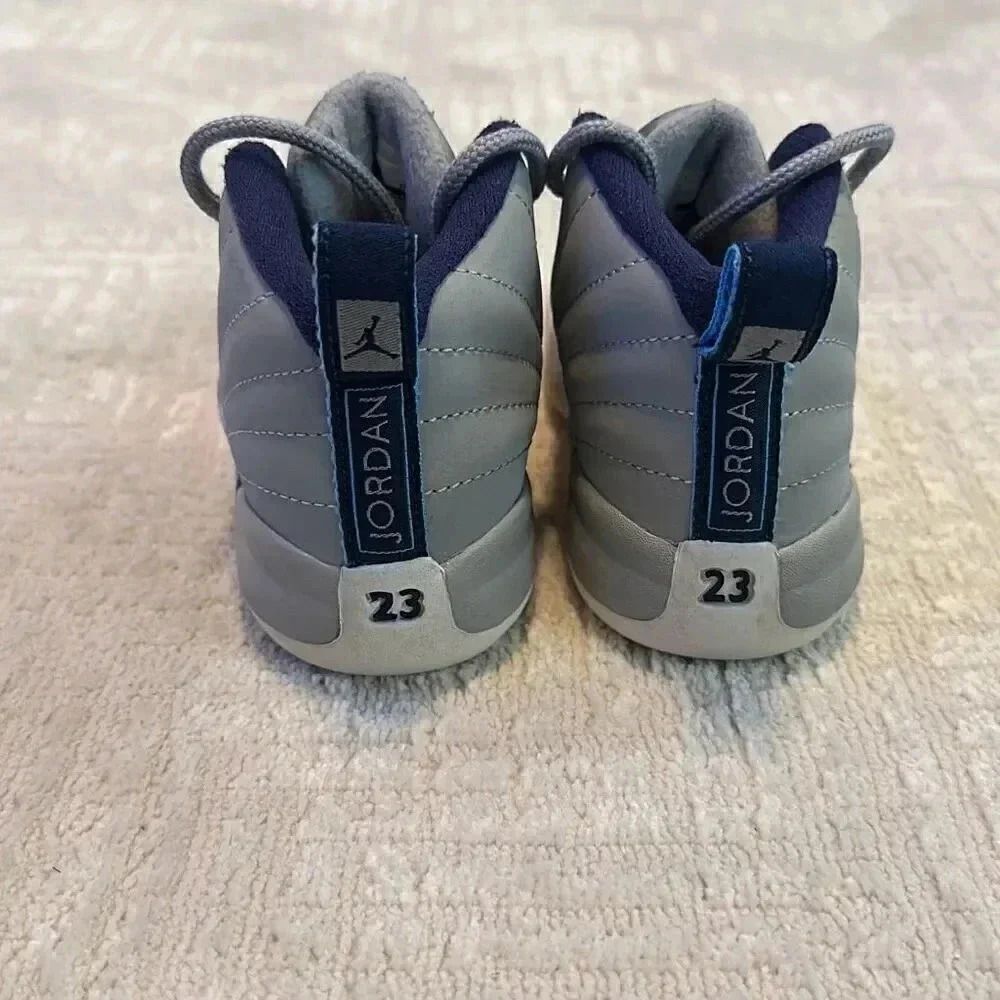 Jordan 12 Retro BT University Blue Infant Size 6C - Picture 6 of 9
